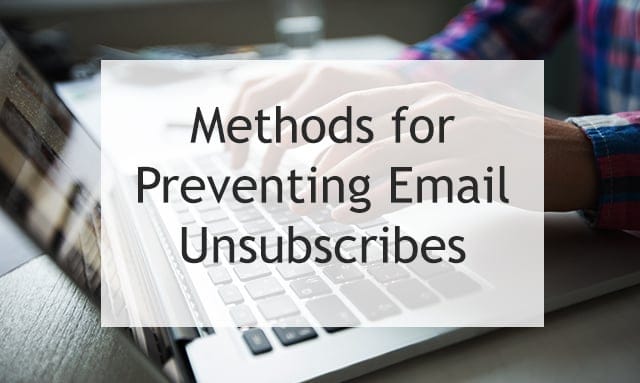 Preventing eMail unsubscribes
