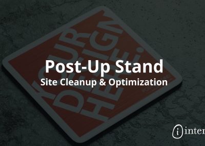 Magento Case Study: Post-Up Stand
